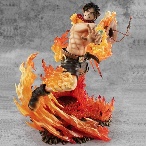 ( Hàng Đẹp ) Mô hình ACE hỏa quyền chiến đấu . Cao 25cm , nặng 1kg1 . Figure anime One piece