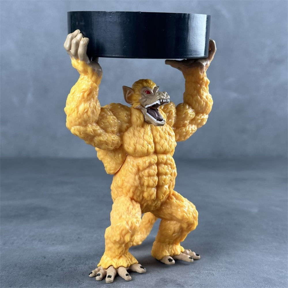 Mô Hình DragonBall Khỉ vàng nâng tạ - cao 15cm nặng 255gram - Figure DragonBall - hộp Màu K28-T1-S10
