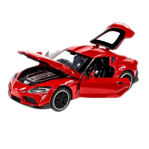 Mô Hình xe oto Toyota GR Supra hợp kim , tỉ lệ 1:32 - Dài 15cm - rộng 7.1cm - cao 4.2cm - SKU : oto-3211B - ( Vat : 003-01-70 )