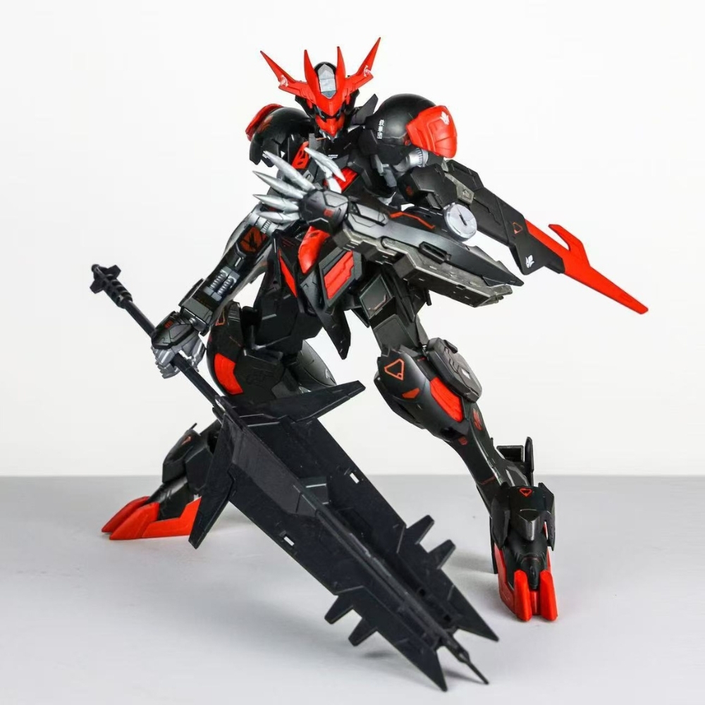 Hàng Cao Cấp - Mô hình Gundam HG 1/100 Max babatos đỏ đen Cao 17cm - nặng 150gram - Figure Gundam - Hộp Đen Sói - SKU : 5056827 K28-T3-S4