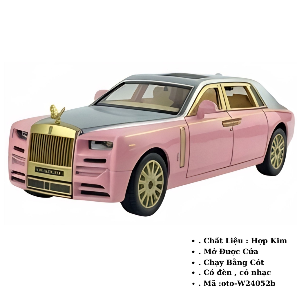 Mô hình xe Ô tô hợp kim cao cấp tỉ lệ 1:24 - SKU : oto-W24052 ( VAT : 003-01-150 )