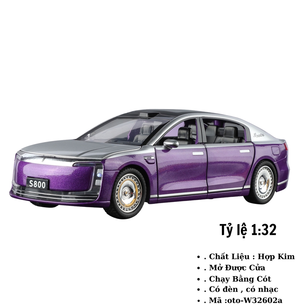 Mô hình xe ô tô hợp kim cao cấp tỉ lệ 1:32 - SKU : oto-W32602 ( VAT : 003-01-100 )