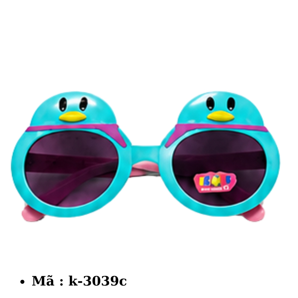 Kính mắt trẻ em dễ thương - SKU :  K-3039 - (VAT: 2012-01-6) - K1-T3-S10