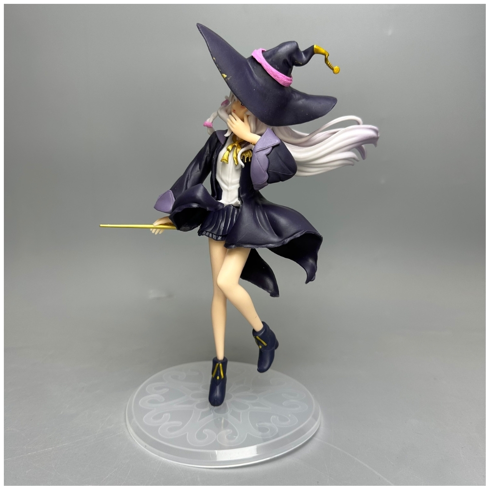 Mô Hình Elaina Cosplay phù thuỷ - Cao 20cm - nặng 280gram - Figure Elaina - Có Hộp màu - N1-K32-T3-S2