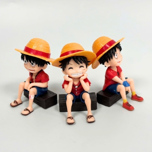( Giá 1 con - Bộ 6 con - Đặt Số Lượng 6 ) - Mô hình bộ 6 nhân vật Luffy siêu đẹp  . Cao 6-10cm , nặng 350gram - Figure One Piece - SKU : OP408 -  (VAT G873-79)- K26-T3-S7