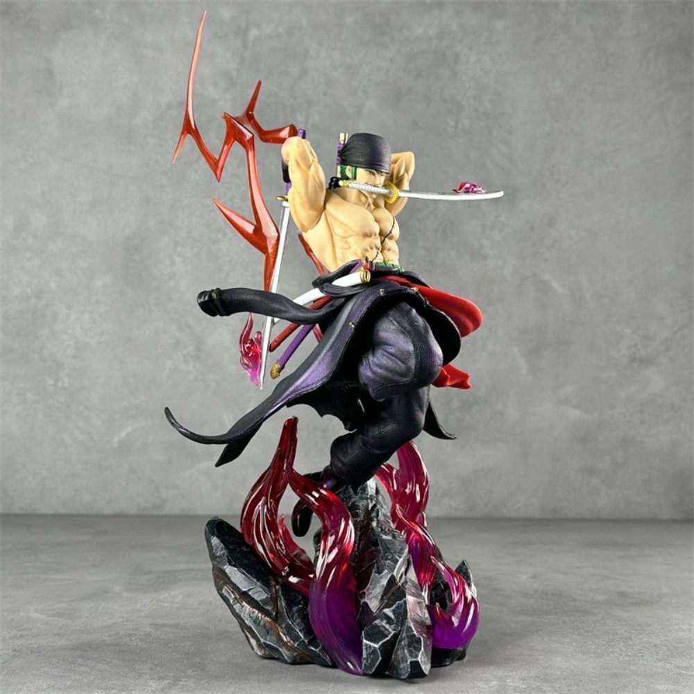 Mô Hình OnePiece zoro Chiến Đấu Siêu Ngầu Cao : 33cm nặng : 1000gram - One Piece - Hộp Carton -K14-T4-S3