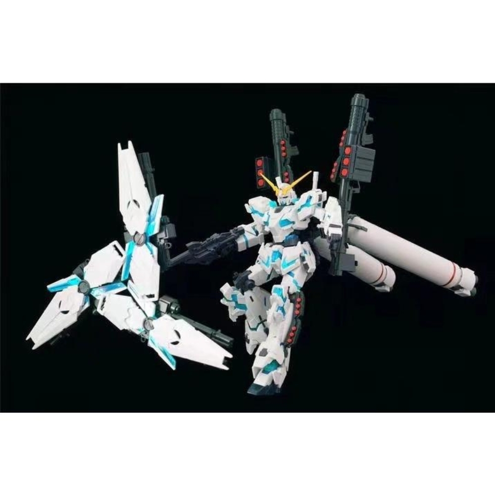 Mô hình lắp ráp HG 1/144 Full Armor Unicorn Blue Psycho-Frame FA HGUC 179 Cao 17cm - nặng 150gram - Figure Gundam - Hộp Đen SKU : 179 - N1