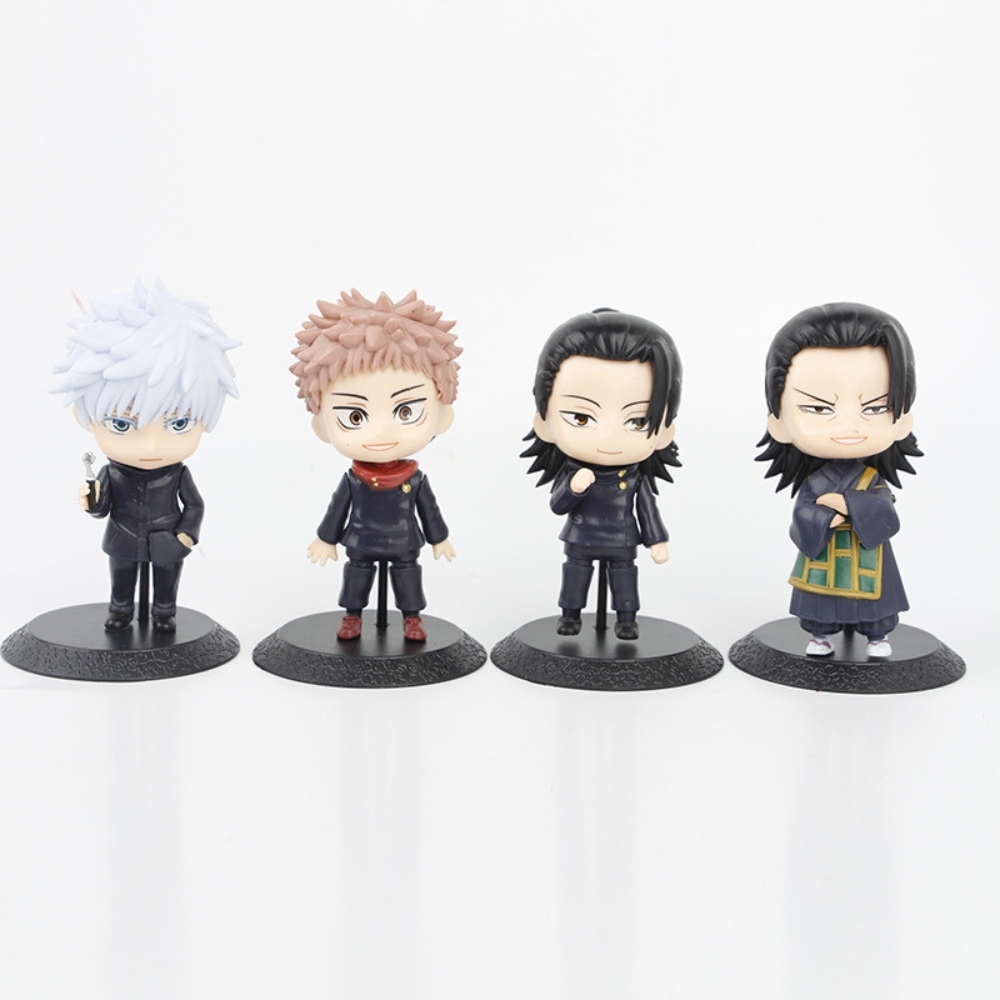 Hàng Cao Cấp - Mô Hình Jujutsu Kaisen bộ 12 chú thuật hồi chiến - Cao 9-11cm - nặng 800gram - No Box : bọc túi OPP - Figure anime Jujutsu Kaisen - N3-K44-T2-S3