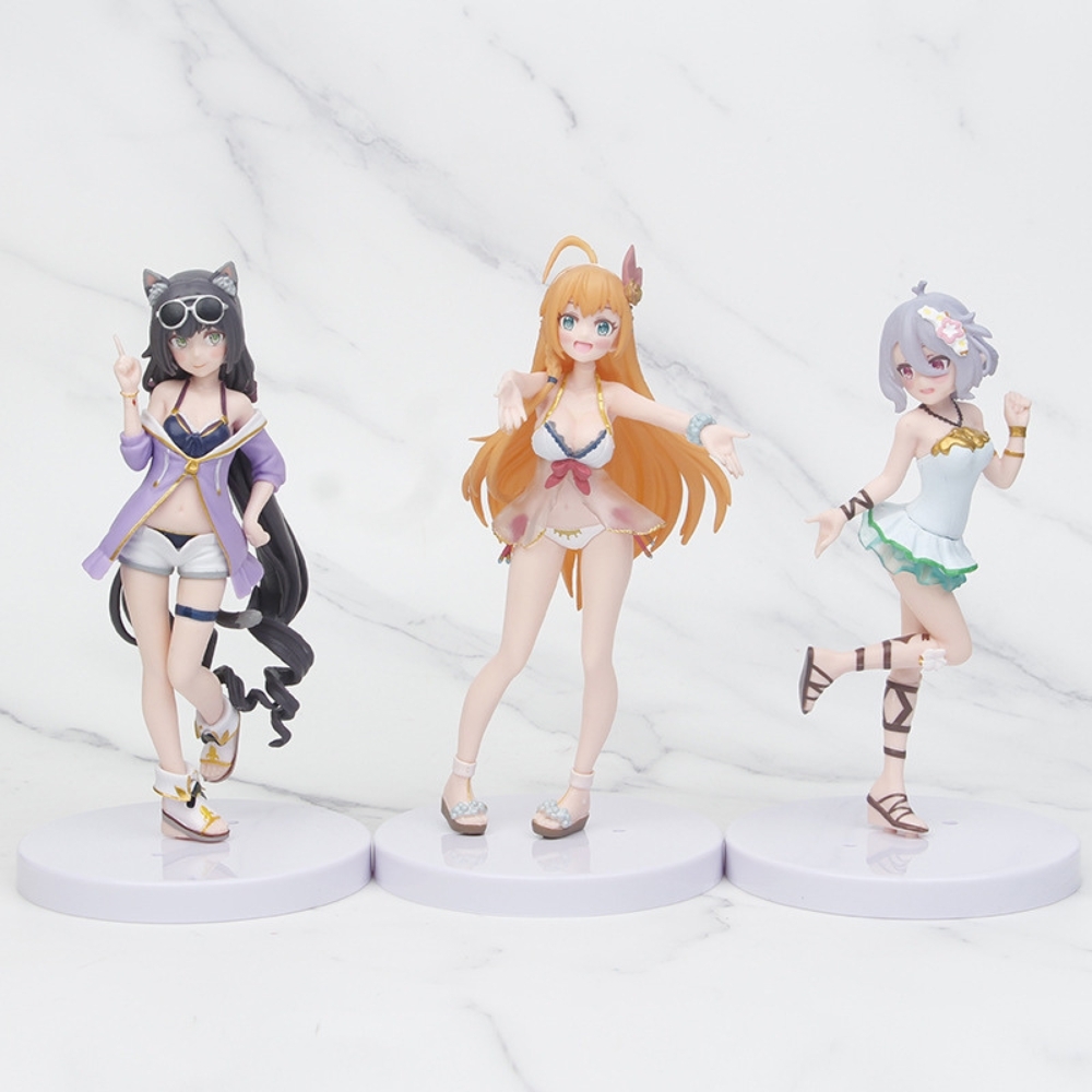 Mô hình Princess Connect! Re:Dive - Furyu áo tím Cao : 17cm - Nặng : 200gram - Figure : Princess Connect! Re:Dive - Bọc túi OPP - Hộp Màu - N1-K32-T1-S3