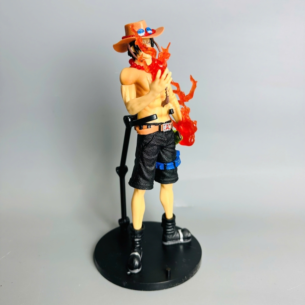 Mô Hình OnePiece Ace dáng đứng siêu ngầu có gậy chống lưng Cao : 21cm nặng 160g - One Piece - Bọc Túi Opp - No Box - N1-ST20