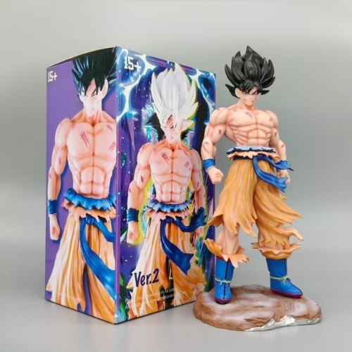 Mô hinh Goku tóc Đen . Cao 21cm , nặng 220gram - Box Màu - K29-T1-S6