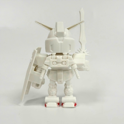Mô Hình Robot dáng đứng màu trắng . Cao 8.5cm , nặng 100gram - SKU : mm11b - ( Vat : G873-79 ) - K107-T2-S10