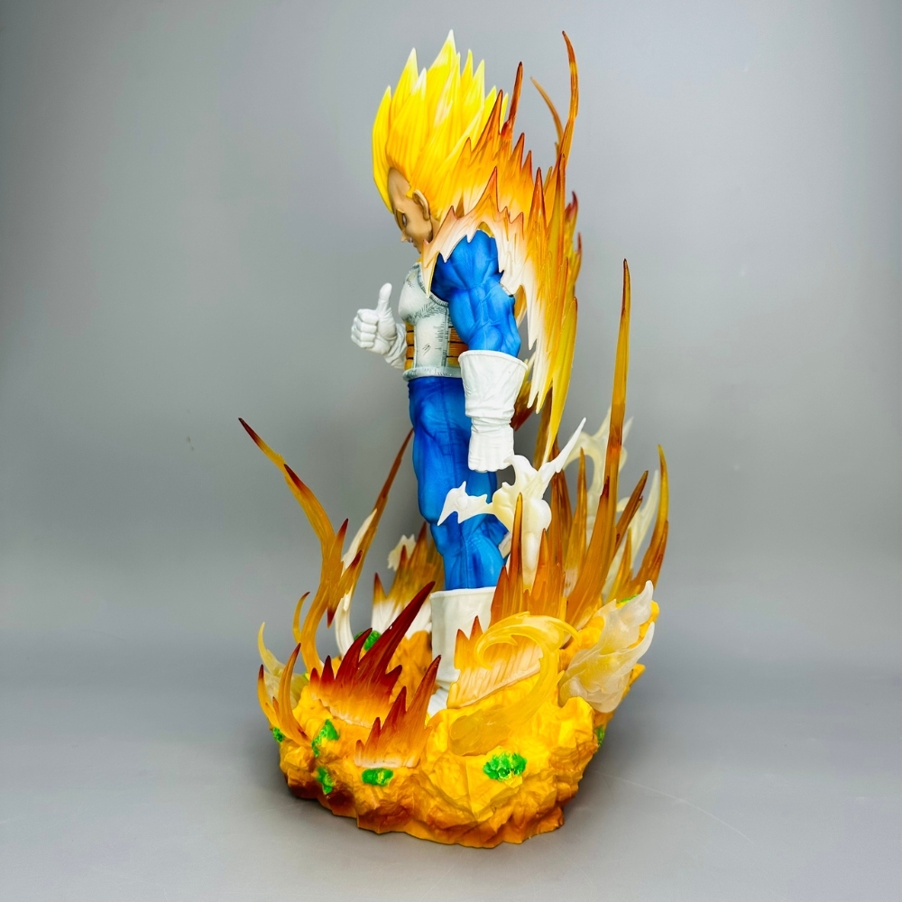 Mô hình DragonBall Vegeta kiêu hãnh + base - Cao 35cm - nặng 2000Gram - Dragon Ball - Hộp Carton