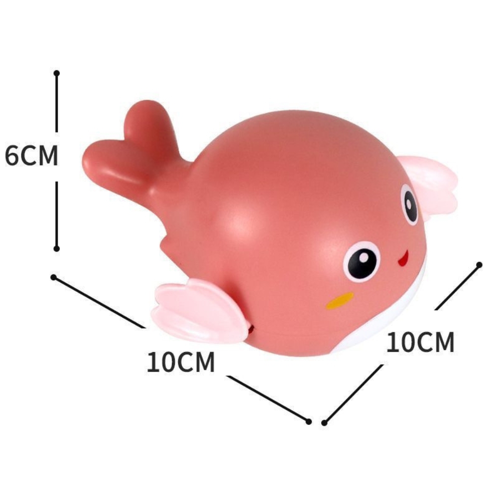 Màu Ngẫu Nhiên - Đồ Chơi Nhà Tắm Cá Có 3 Màu - Dài 10cm - Rộng 10cm - Nặng : 200gram - No Box -( VAT : DOTTHH2 ) - K75-T4-S4