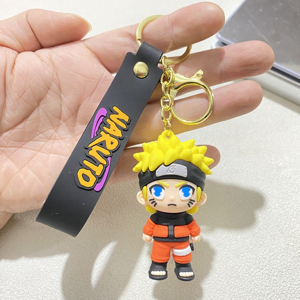 Móc Khóa naruto mới dáng đứng - Dây móc dài : 9.5cm - Mô Hình Cao : 6cm- Nặng : 50gram - No Box : bọc túi OPP N3-T3