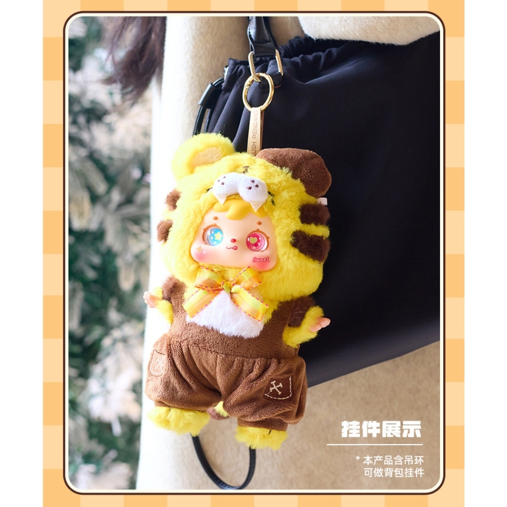 Hàng Chính Hãng - Blinbox tyke cafe blind box set 6 ngẫu nhiên - cao ~ 22cm - Nặng 500gram - Túi Mù - Hộp Màu