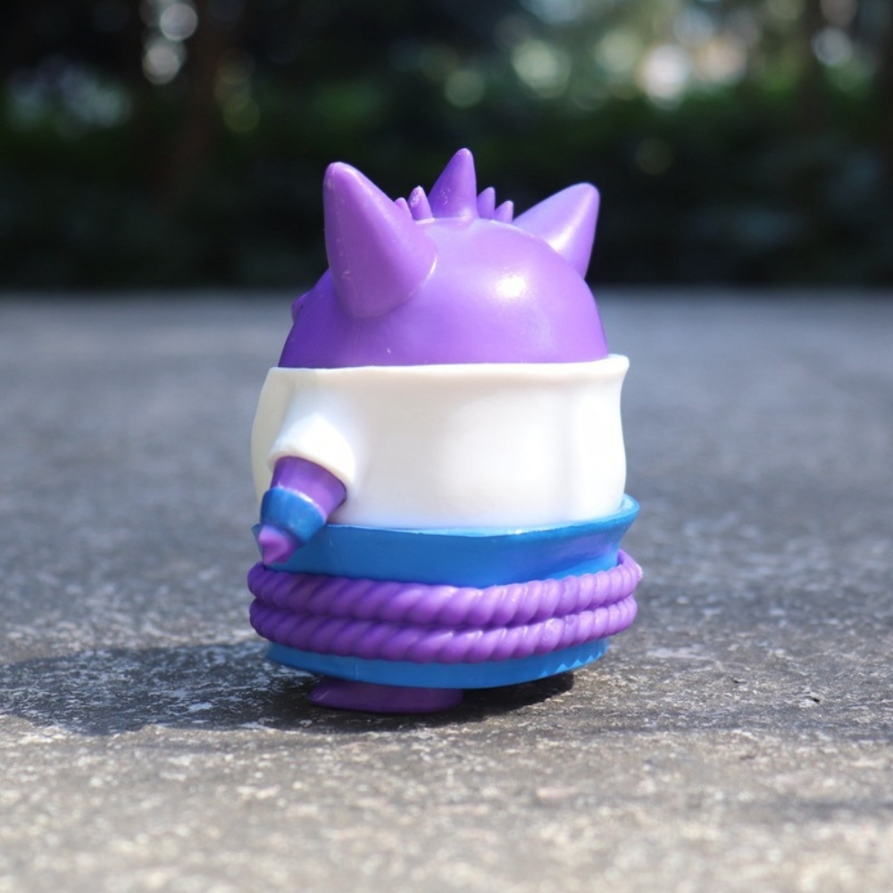 Mô hình Pokemon Gengar Cos Sasuke - Cao 8cm - nặng 150gram - Box Màu + Bọc túi nilon - Figure pokemon - Có Hộp Màu - N1-K51-T3-S3
