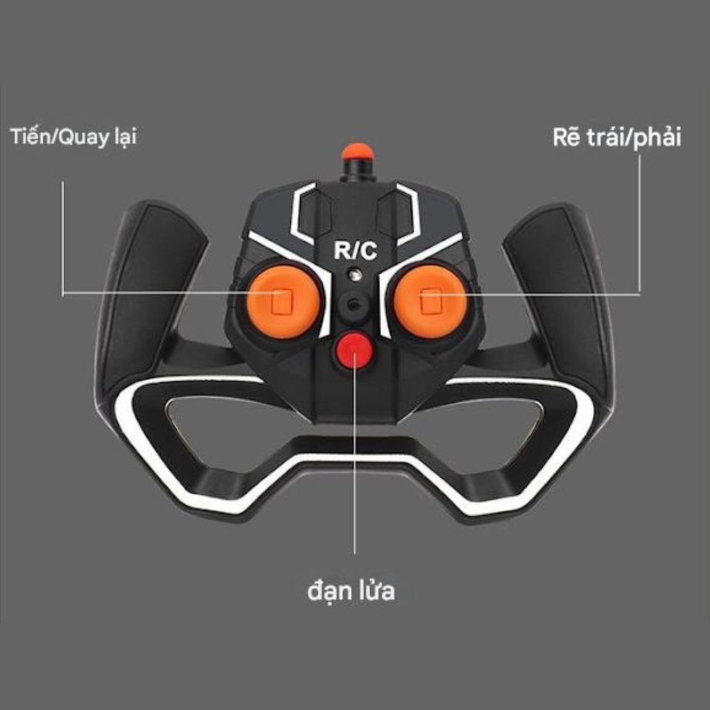 Đồ Chơi Xe Ô tô Điều Khiển Từ Xa 4 Kênh Water Bomb Tank Màu Ngẫu Nhiên - SKU: DK-955-193 ( VAT 009-02-100 ) - K140-T4-S11-12