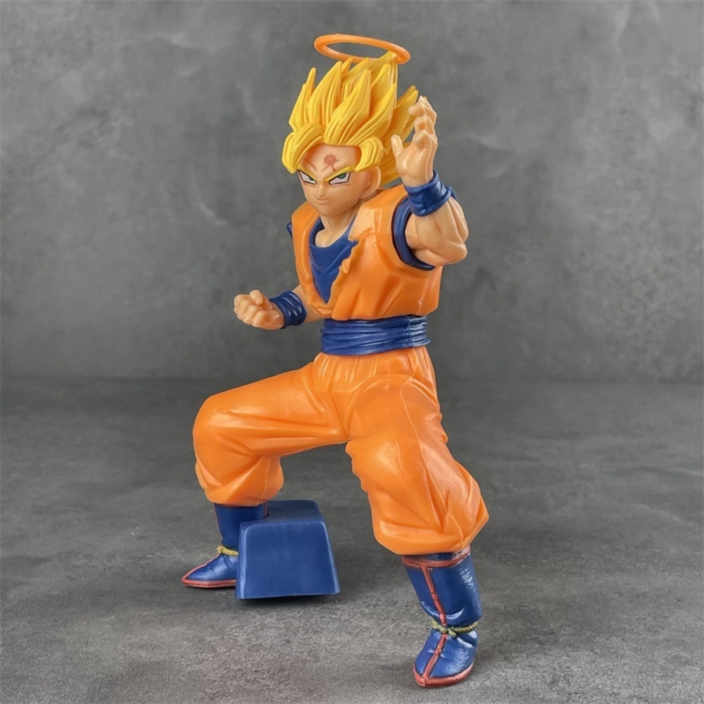 Mô hình DragonBall SonGoku chiến đấu - Cao 15cm -nặng 200gram - Dragon Ball - Hộp Màu