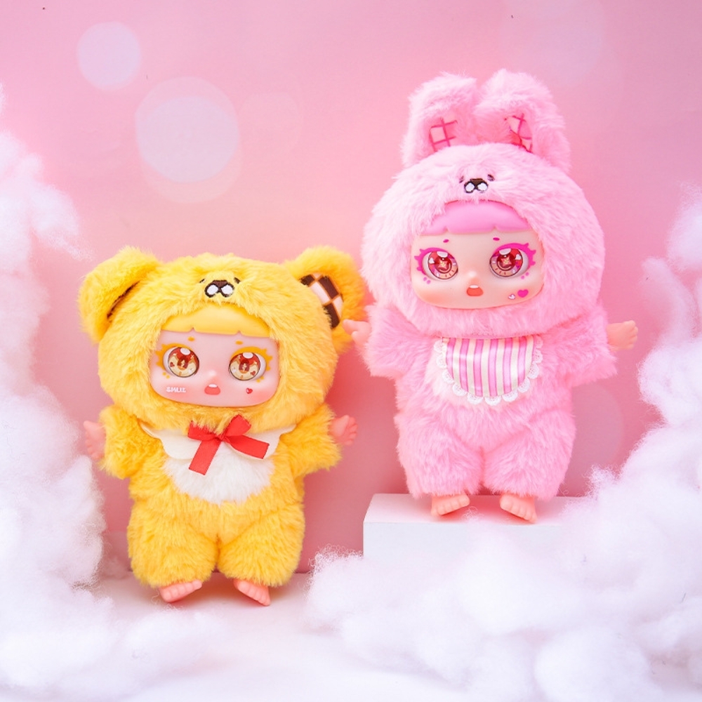 Dudu Hui Sở Thú blind box ngẫu nhiên 6 hộp - cao 20cm - Nặng 500gram - Túi Mù - Hộp Màu