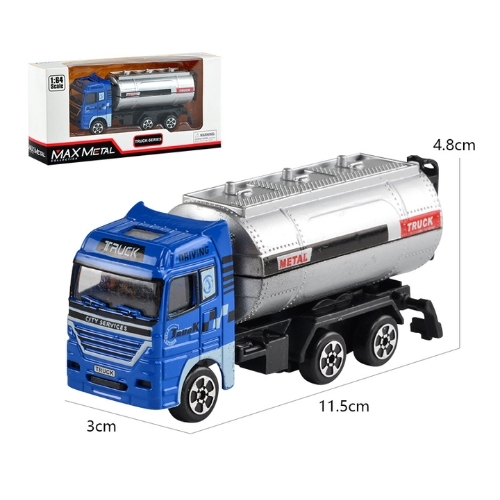 Mô Hình 3 Oto Xây Dựng Xanh hợp kim , tỉ lệ 1:64 - Dài 12cm - rộng 3.5cm - cao 5cm- SKU : oto-CF17-P10 - ( Vat : 003-01-20 )