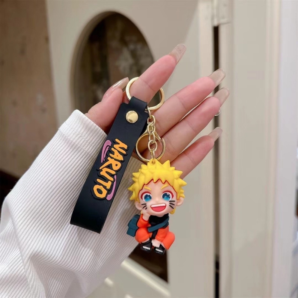 Móc Khóa naruto ngồi chống tay - Dây móc dài : 9.5cm - Mô Hình Cao : 6cm- Nặng : 50gram - bọc túi OPP - SKU: moc204 - (Vat: MK001) - S22