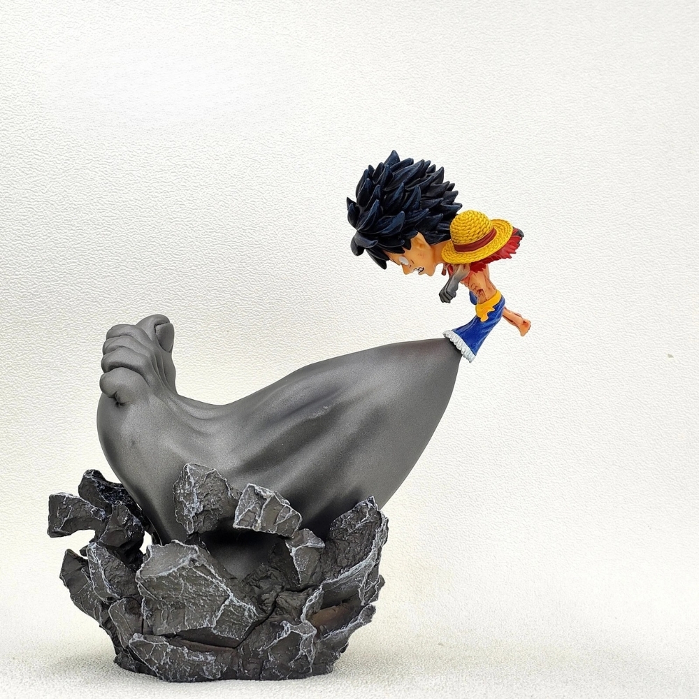 Mô hình One Piece Luffy Haki chân to chiến đấu cao 25 cm nặng 500gr  SKU : op409 ( VAT : 002-01-130 ) - K15-T4-S3