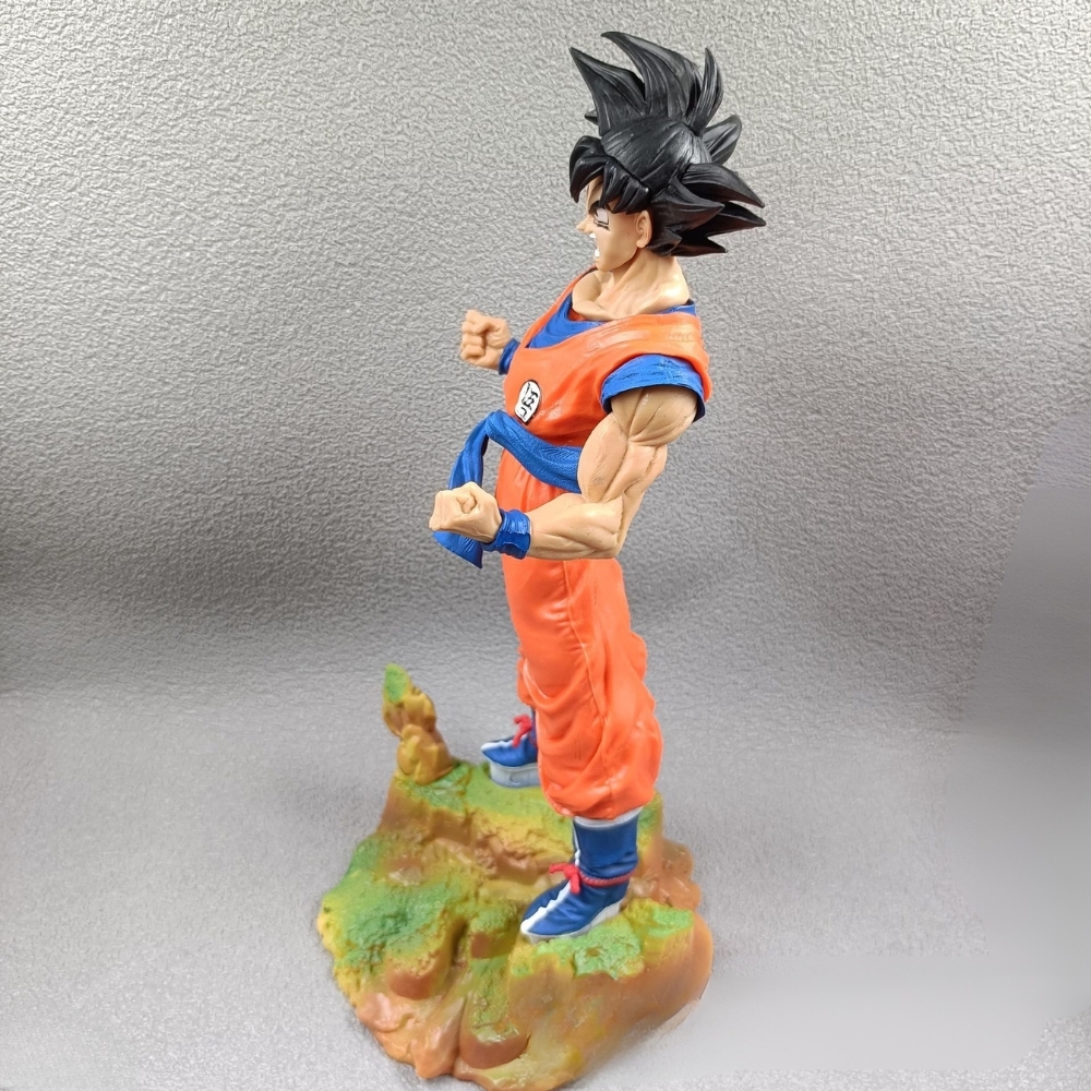 Mô hình DragonBall songoku + bán thân dáng đứng - Cao 33cm -nặng 1200gram - Dragon Ball - Hộp Màu - N1-K53-T4-S1