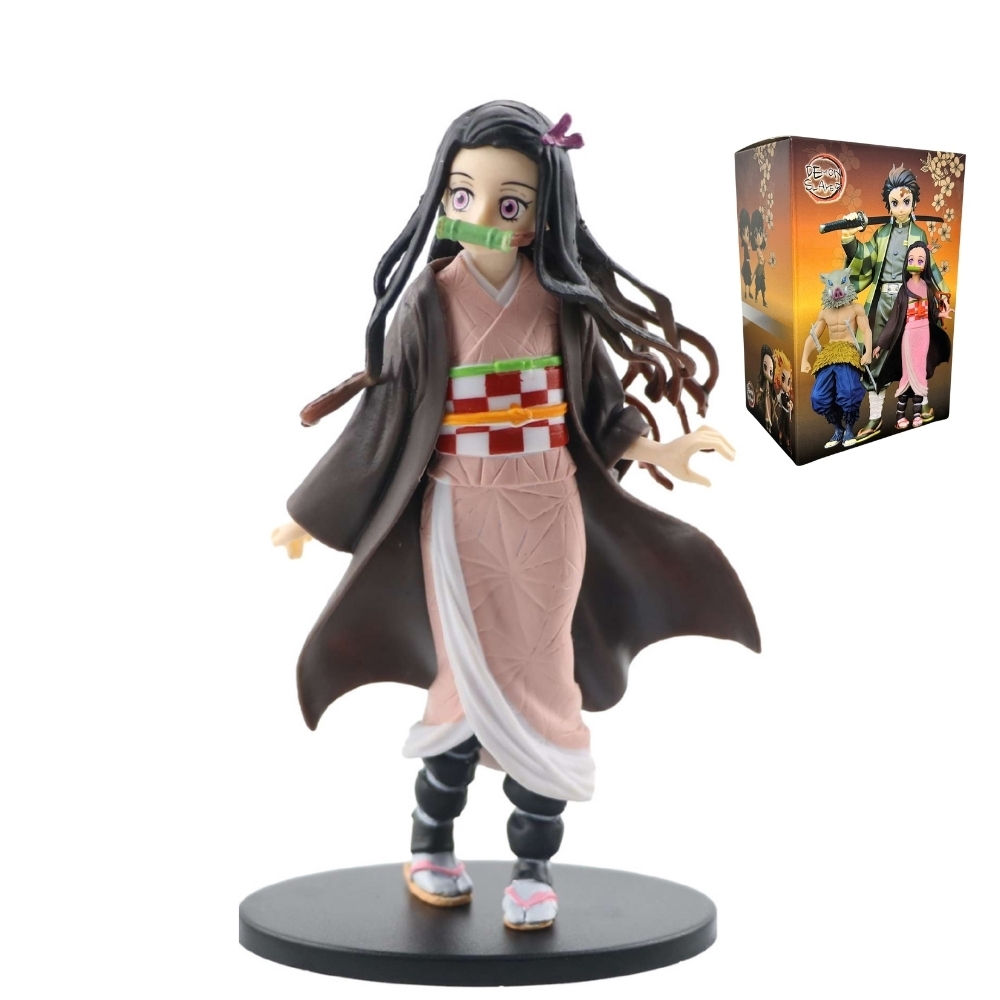 Mô hình Demon Slayer Kamado Nezuko - Figure Kimetsu No Yaiba - Vỏ Hộp màu