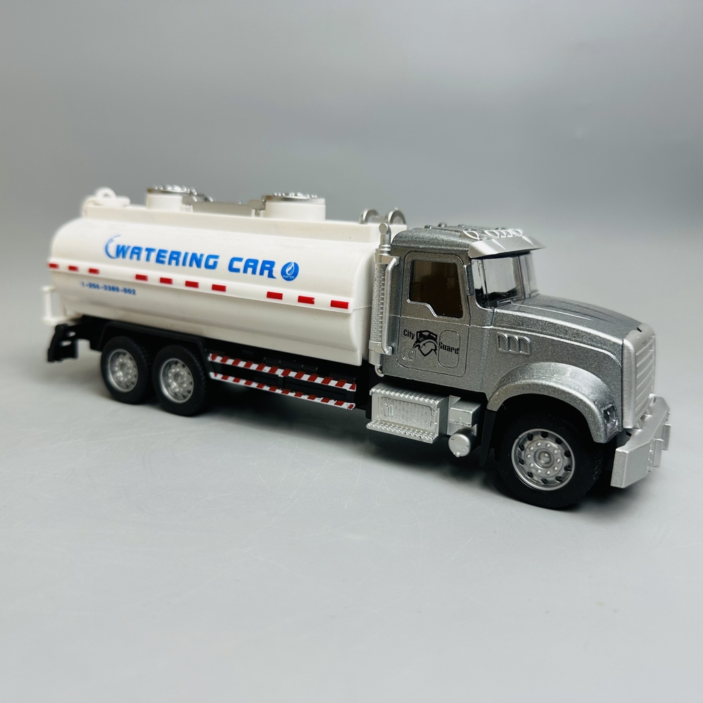 Mô Hình xe chở nước tỉ lệ 1:24 Hợp kim có thể mở cửa - bánh sau chạy cót - Dài 25cm - rộng 7cm - cao 10cm - nặng : 500gram - FULL BOX : box màu SKU : oto273