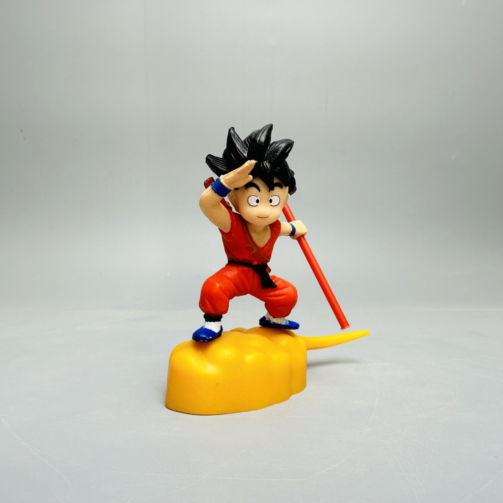 Mô Hình DragonBall goku cân đẩu vân chibi cao 7cm , figure DragonBall , No box