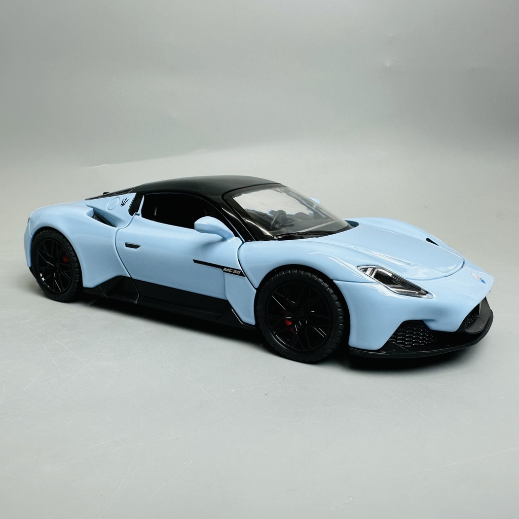 Mô Hình xe maserati xanh ngọc tỉ lệ 1:22 Hợp kim có thể mở cửa - bánh sau chạy cót - Dài 21cm - rộng 9cm - cao 5cm - nặng : 800gram - FULL BOX : box màu SKU : oto288 - N3-K12-T3-S1