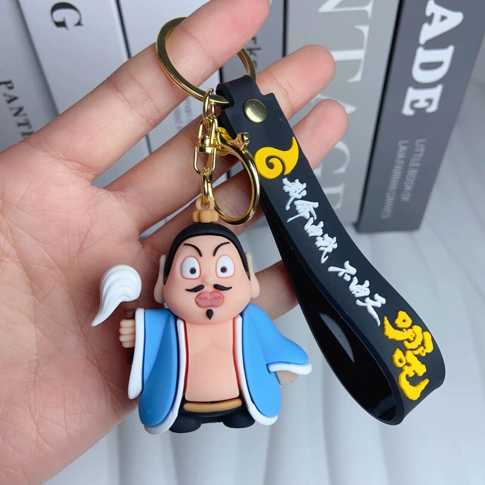 Móc khóa thái ất chân nhân - dây dài 11cm mô hình cao 6cm - nặng : 50gram - SKU: moc208c - (Vat: MK001) - K77-T3-S5