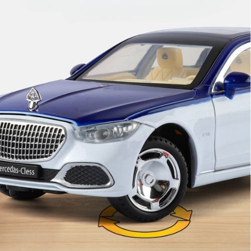 Mô Hình Xe Oto Maybach S680 tỉ lệ 1:24 , Hợp kim , có âm thanh , có đèn , có điều khiển mở cửa - Dài 20cm - rộng 8cm - cao 7.4cm - FULL BOX : box - SKU: YC001 - (VAT: 003-01-230)