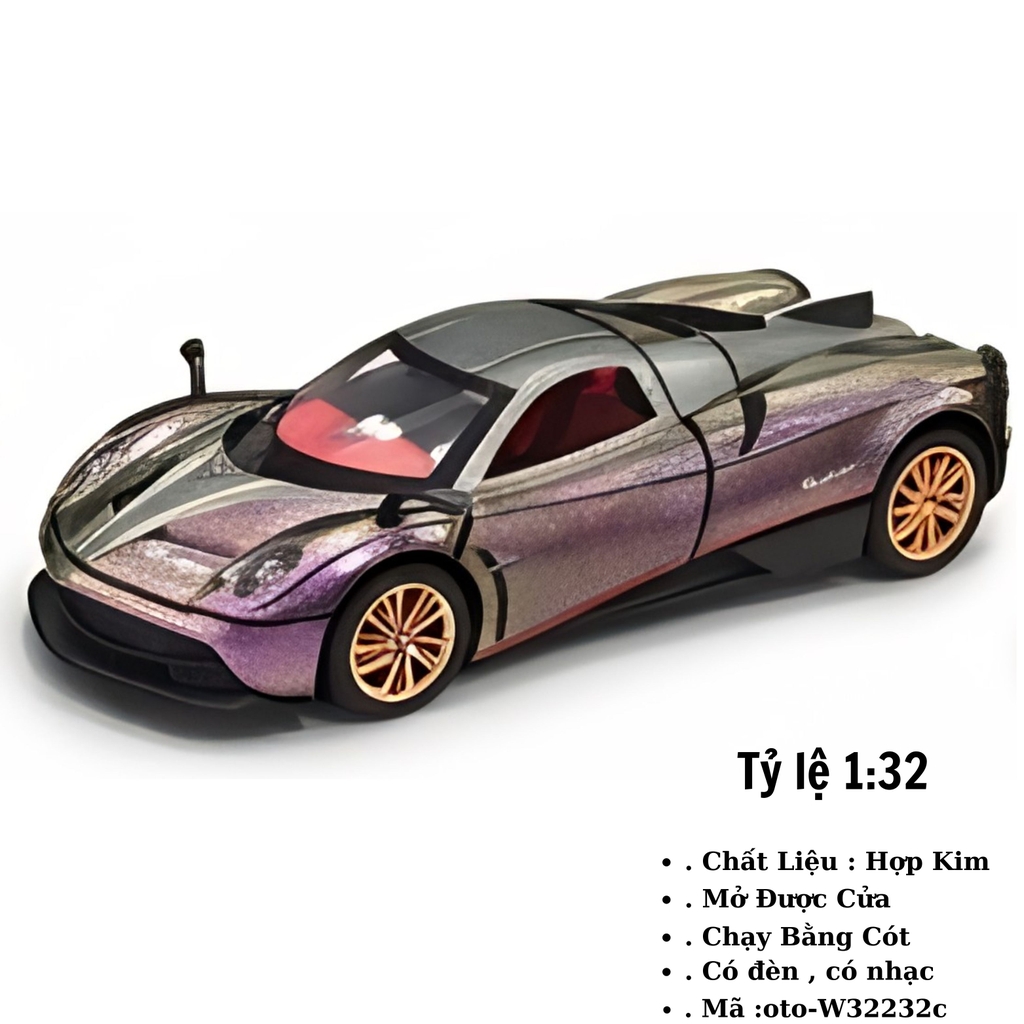 Mô hình xe Ô tô hợp kim cao cấp tỉ lệ 1:32 - SKU : oto-W32232 ( VAT: 003-01-100 )