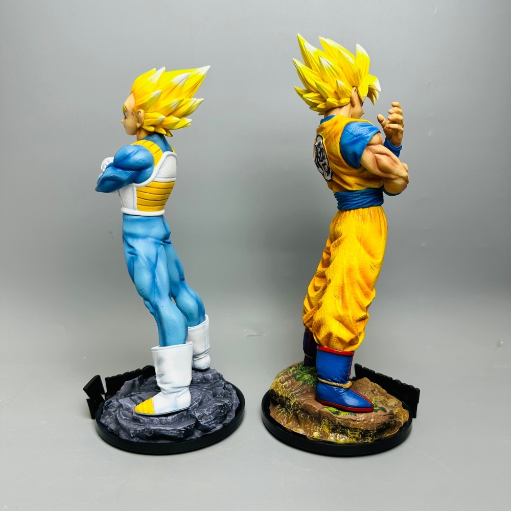 Mô hình DragonBall Songoku và vegeta - Cao 30 - 32cm - nặng 800gram - Phụ kiện : Đế - Dragon Ball - Box Xốp - Hộp Carton N1-K48-T4-S1