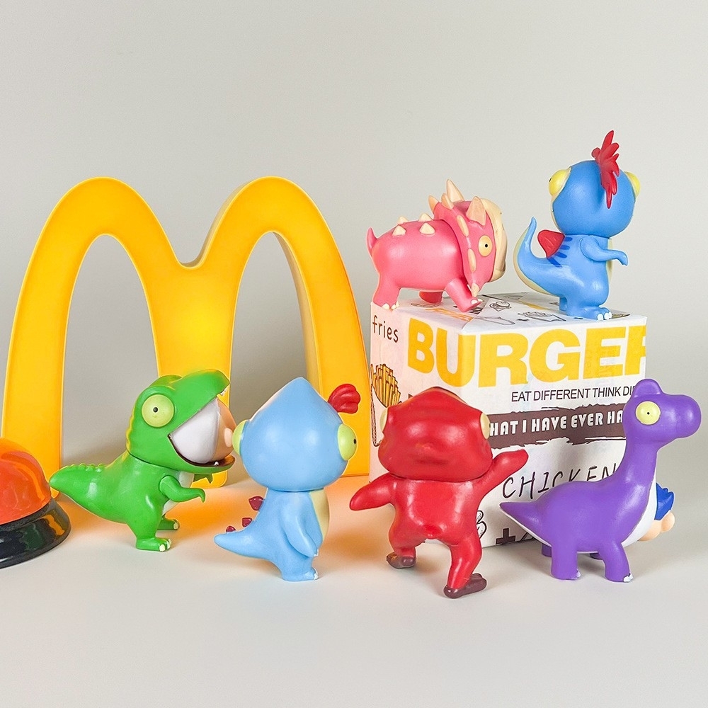 Mô Hình bộ 6 Shin bút chì cosplay khủng long - Cao 7.5cm - nặng 300gram - Figure Cậu Bé Bút Chì - bọc túi OPP - Hộp Màu - HM122 - n3-k59-t4-s2