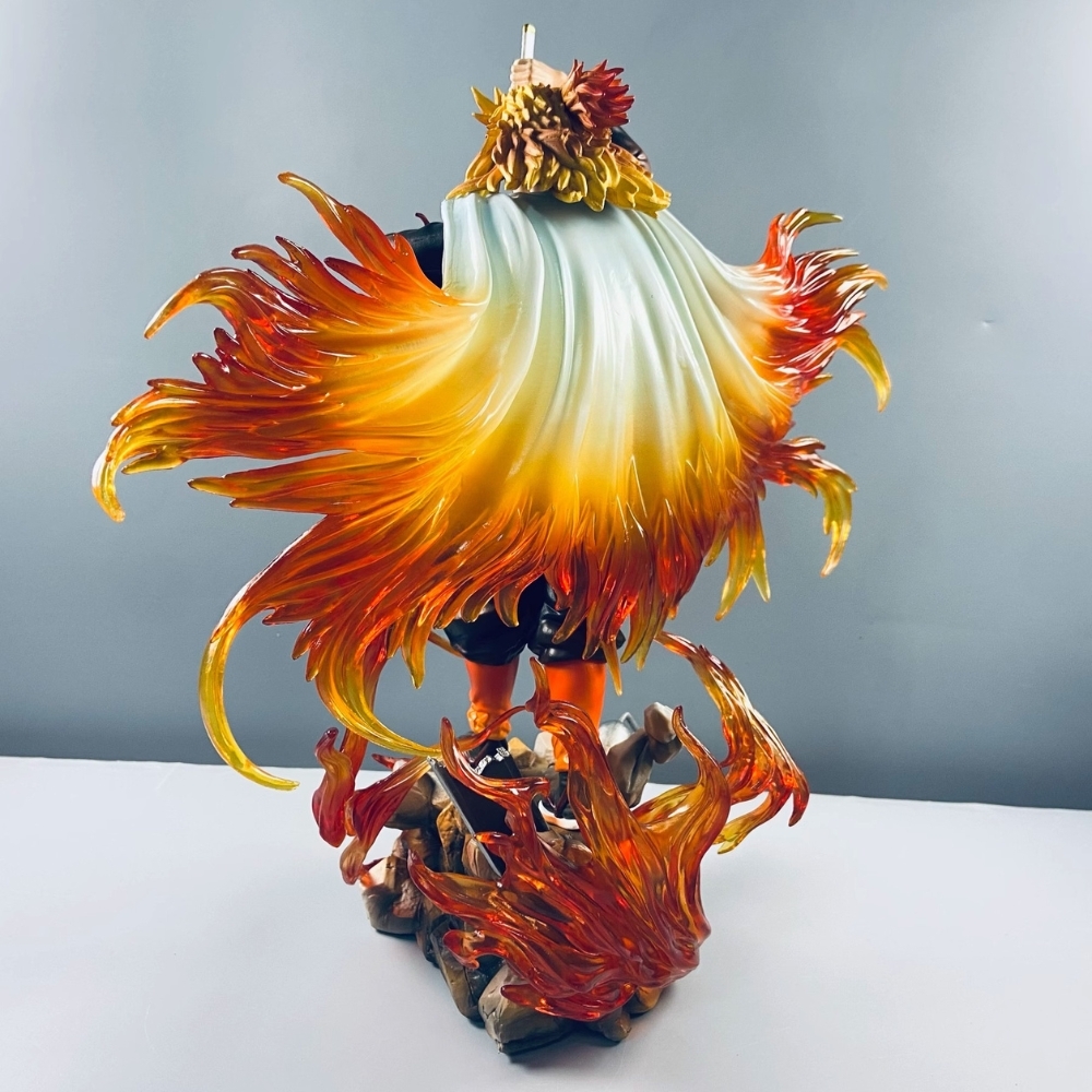 Mô Hình Kimetsu No Yaiba Viêm Trụ dáng đứng cầm kiếm - cao 30cm - nặng : 1300gram - Figure Thanh gươm diệt quỷ - Full Box - N1-K47-T5-S3