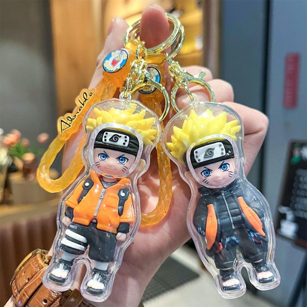 móc khóa naruto phong cách khoác cặp - Dây móc dài : 8.5cm - Mô Hình Cao : 8cm - Nặng : 50gram - No Box : bọc túi OPP