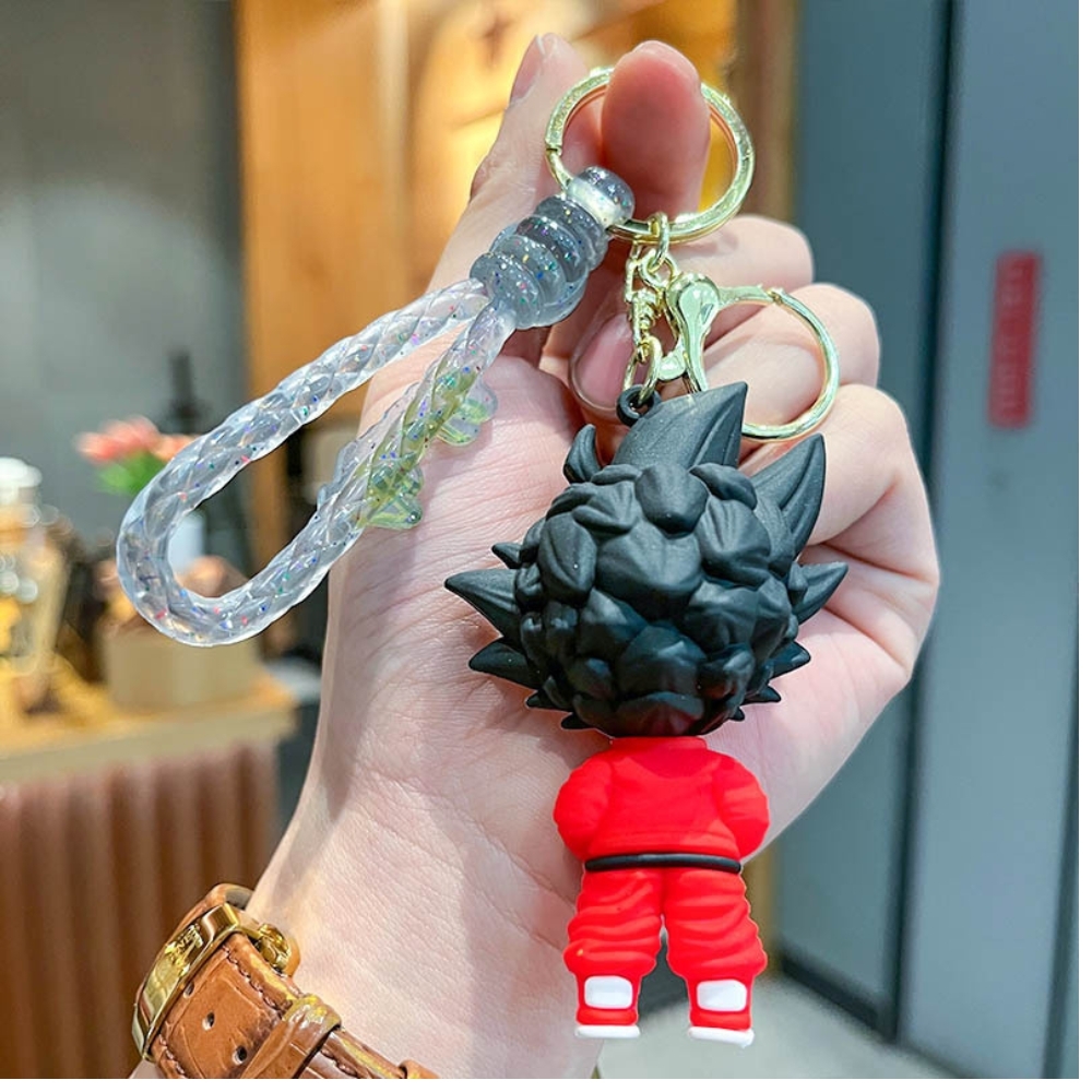 móc khóa goku sành điệu áo đỏ - Dây móc dài : 8.5cm - Mô Hình Cao : 8cm - Nặng : 50gram - No Box : bọc túi OPP - N3-K18-T2-S1