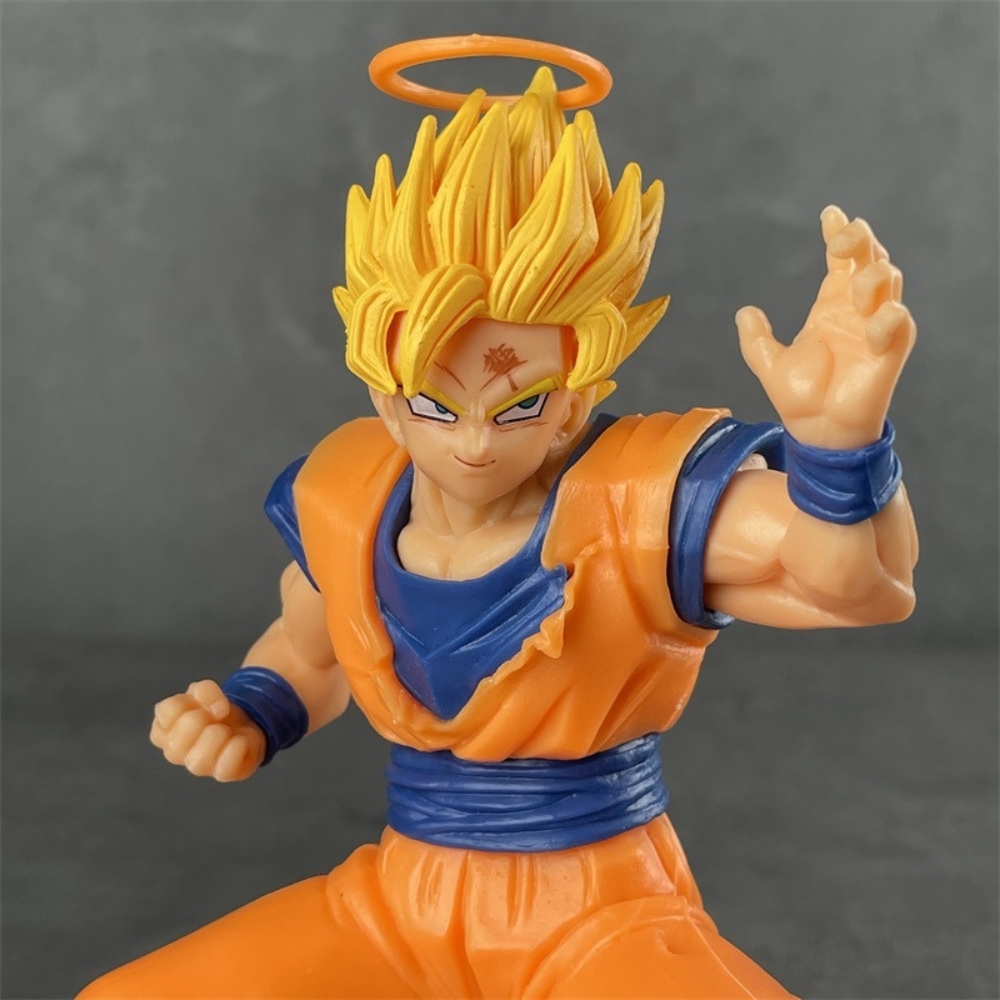 Mô hình DragonBall SonGoku chiến đấu - Cao 15cm -nặng 200gram - Dragon Ball - Hộp Màu