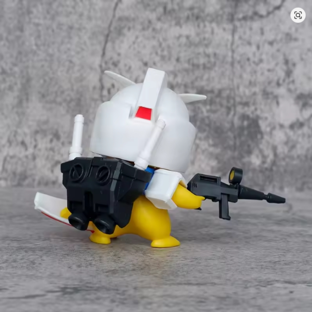 Mô Hình Pokemon pikachu cosplay dáng đứng - Cao 10cm - nặng 300gram - Figure pokemon - No Box - K9-T2-S7