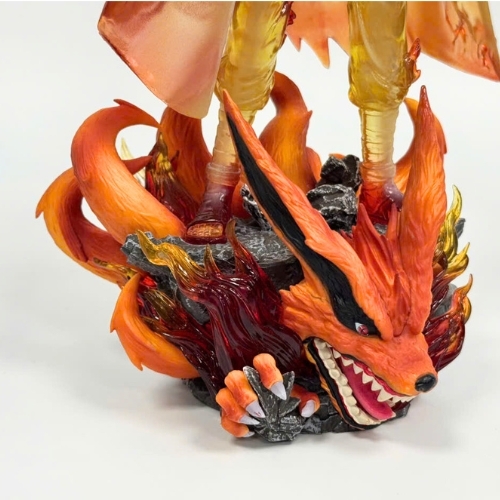 Mô hình Minato Cửu Vĩ dáng đứng có đế siêu đẹp - Cao 31cm - nặng 1kg2 - Figure Naruto - Hộp carton - (VAT 002-03-330 ) - ( K3-T4-s4 )