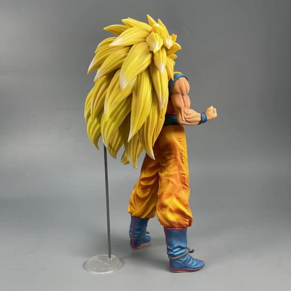 Mô hình DragonBall SonGoku SSJ3 Áo Vàng Chanh Dáng đứng - hàng cao cấp - Cao 30cm - Nặng 1300 Gram - Dragon Ball - Có Hộp màu