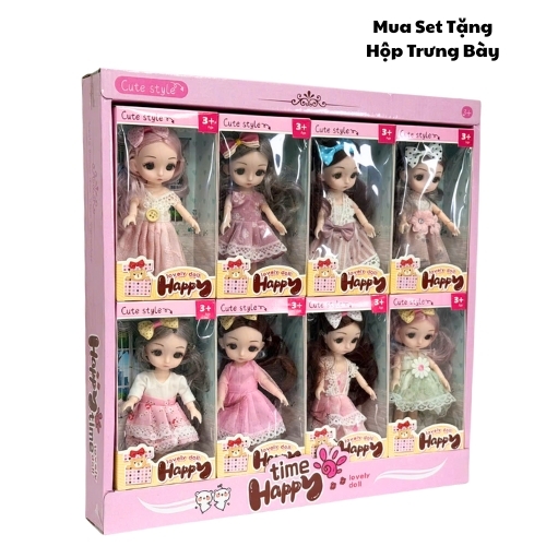 Đồ Chơi Búp Bê Mỹ Hạnh ( Mẫu Ngẫu Nhiên ) . Cao 17cm - ngang 10cm -rộng 5cm . SKU : bb-1910B-1 - bb-1910B-11 K50-T4-S1