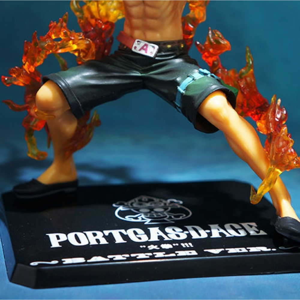 ( Hàng Đẹp ) Mô hình ACE Cao 15cm đế có chữ  - Bộ Fzero - One Piece - box màu - F - 14