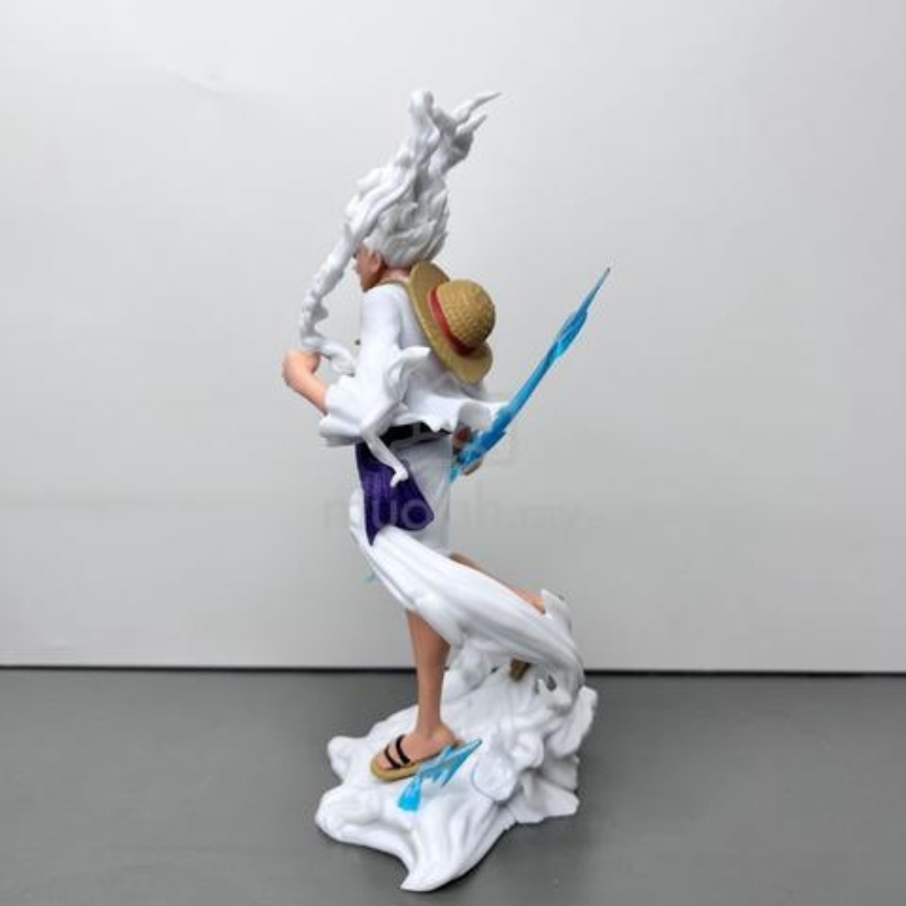 Mô hình OnePiece Luffy gear 5 trạng thái chiến đấu - Cao 17cm - nặng 300gram - Figure One Piece - Box màu - N4