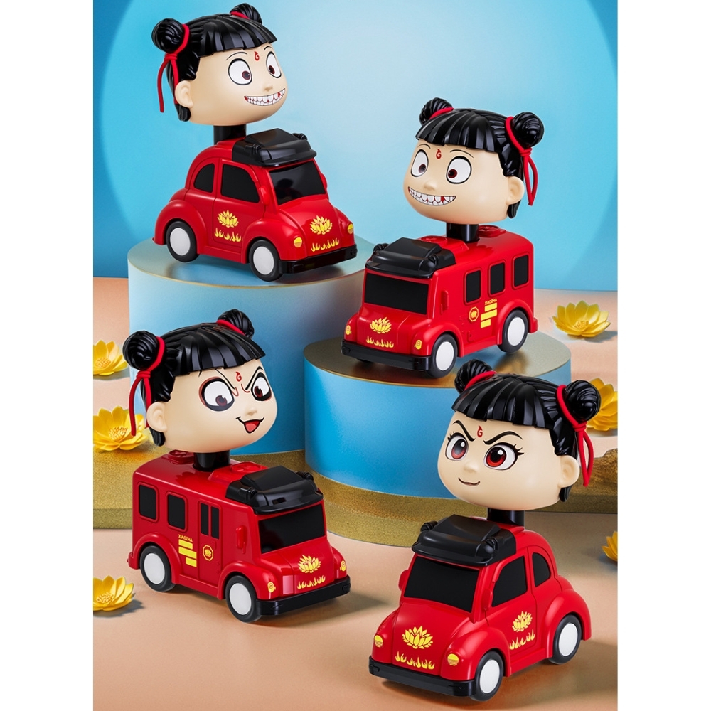 mô hình natra đi xe đỏ - cao : 12.5cm dài 9.5cm - Nặng : 300gram - figure natra - hộp màu n5