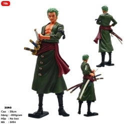 Mô hình đồ chơi - Zoro Grandista cao 28cm - One Piece - No Box- SKU : 5004 - ( VAT : 002-01-60 )  - K18-T1-S6