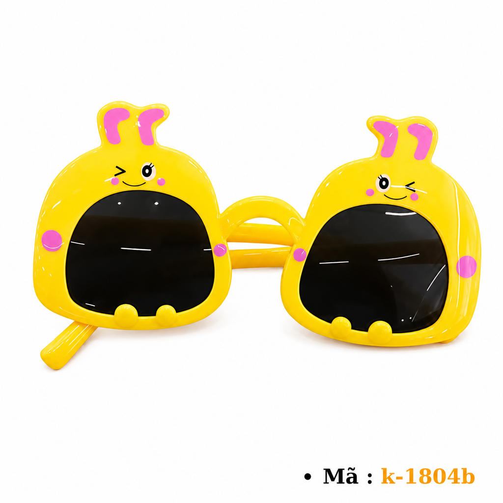 Kính mắt trẻ em dễ thương - SKU :  K-1804 - (VAT: 012-01-13*)